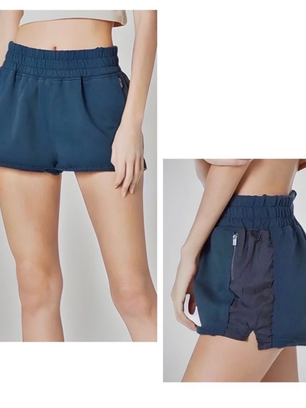 NWT Free People Movement Half Way There Shorts